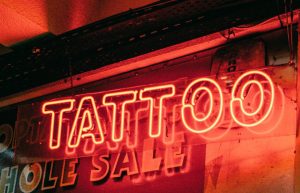 Tattoo natpis u Hornet Tattoo Studiju