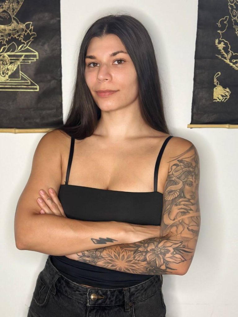 Tattoo artist Vanessa Kanaet- Hornet Tattoo Studio
